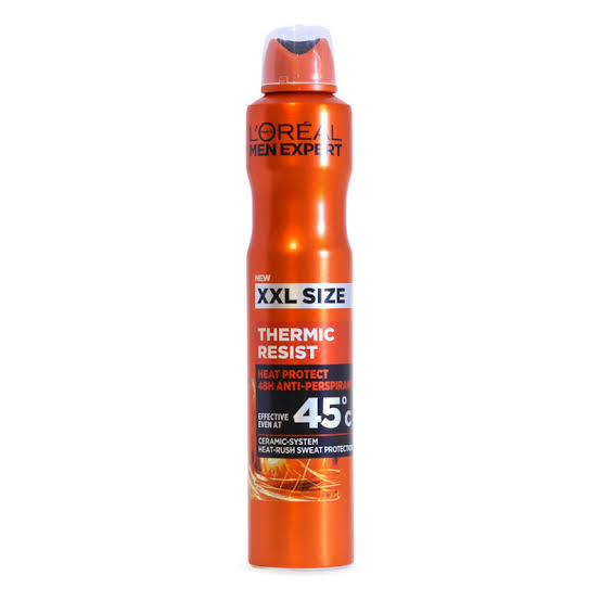 اسپری ضد تعریق مردانه لورال Thermic Resist حجم 250 میل 48 ساعته